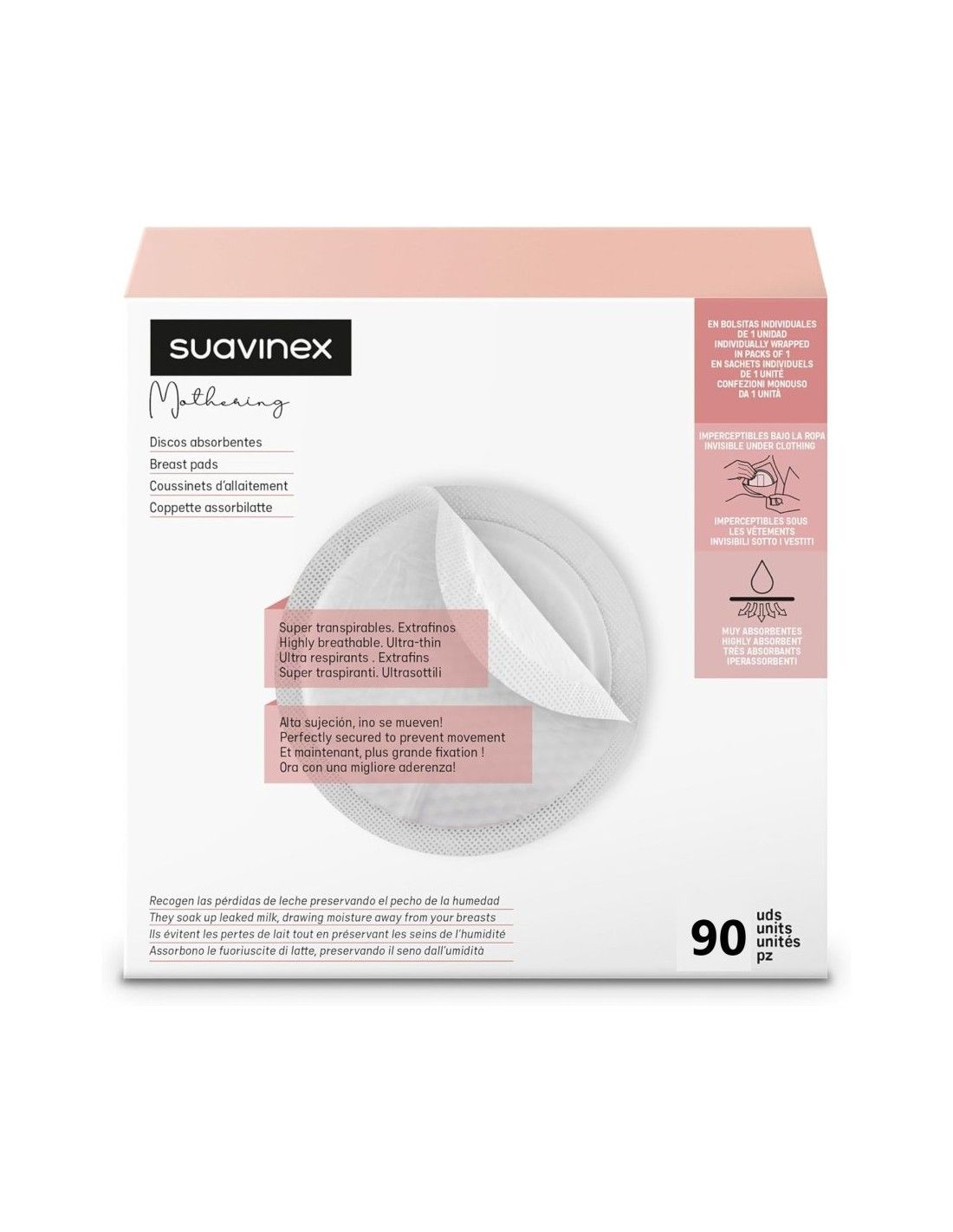 discos lactancia suavinex postparto