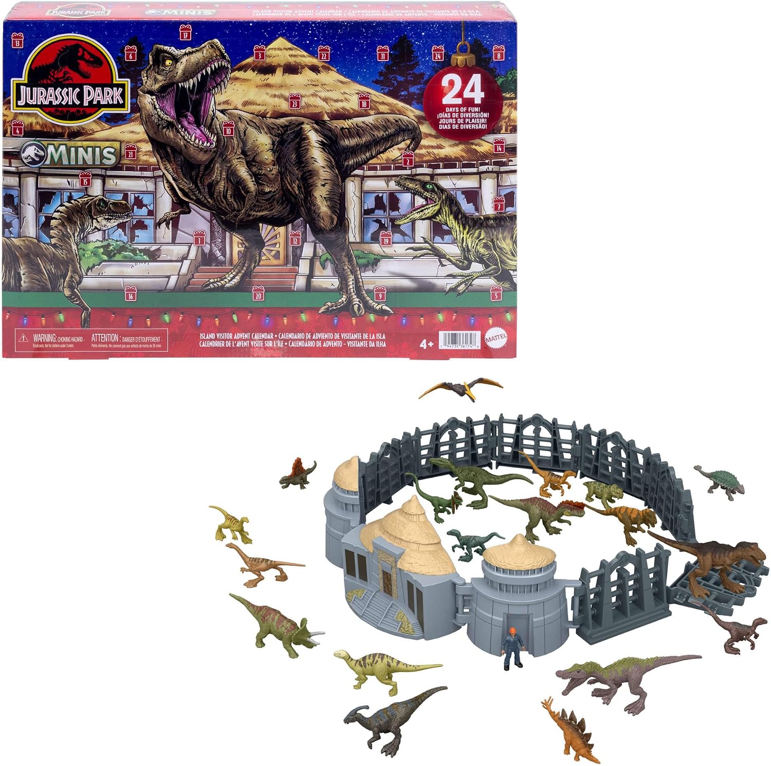 calendario adviento dinosaurios