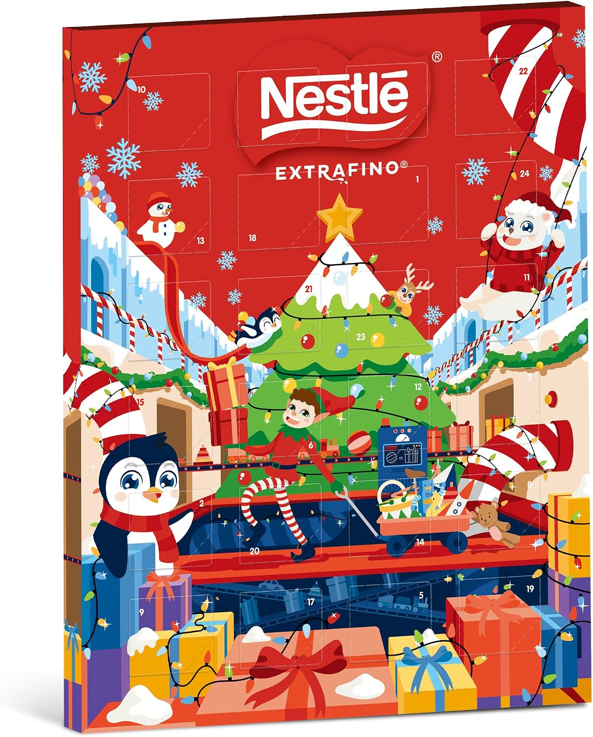 calendarios adviento chocolate