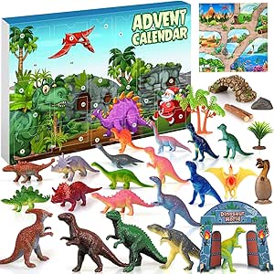 calendario adviento dinosaurios