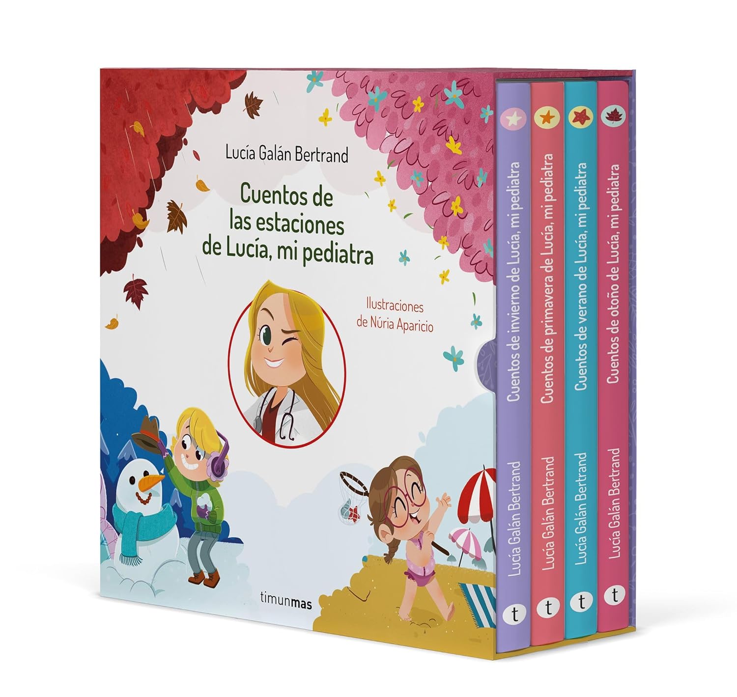 Pack cuentos Lucía mi Pediatra sobre revisiones médicas infantiles