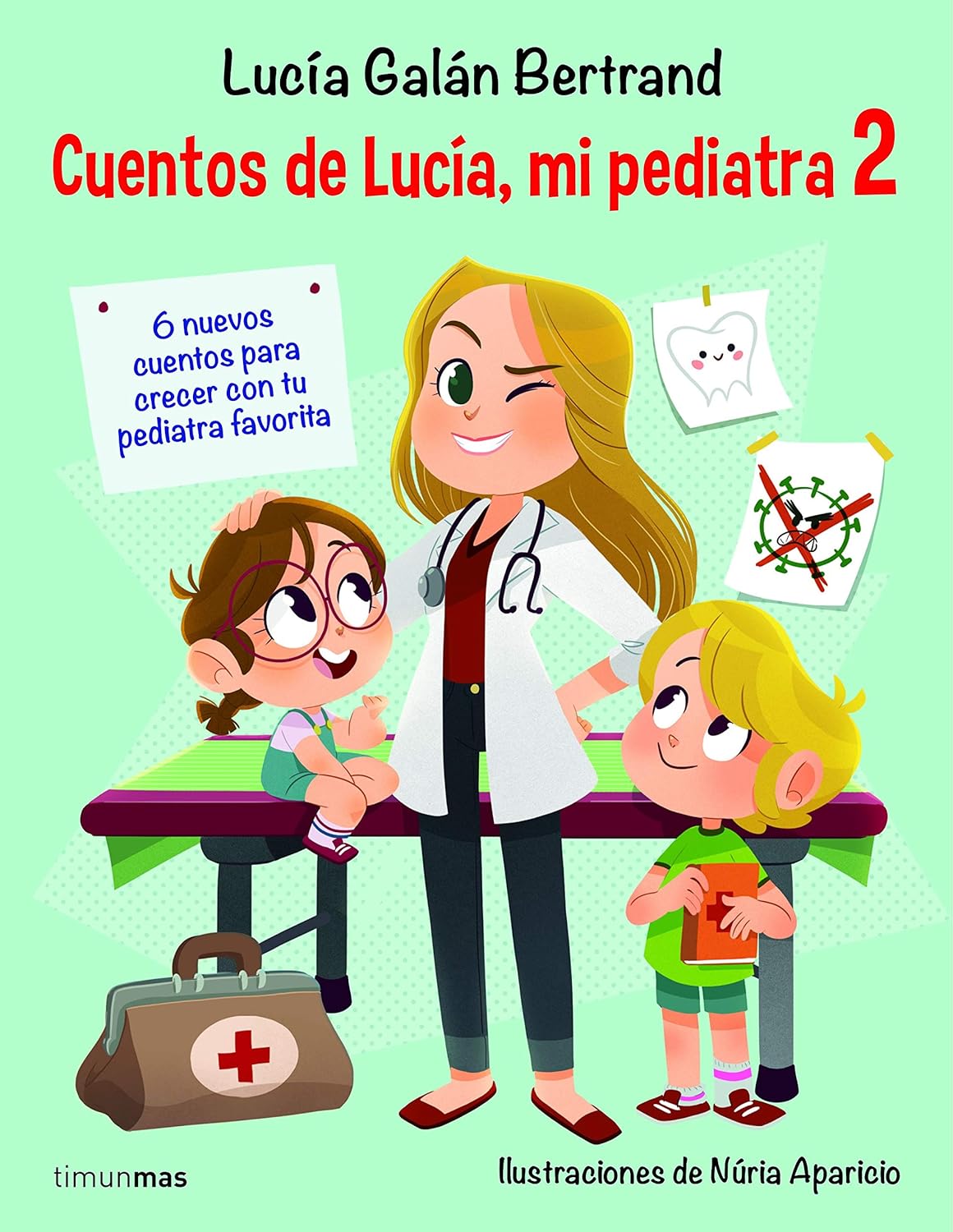 Libro infantil Lucía mi Pediatra 2 sobre visitas al médico