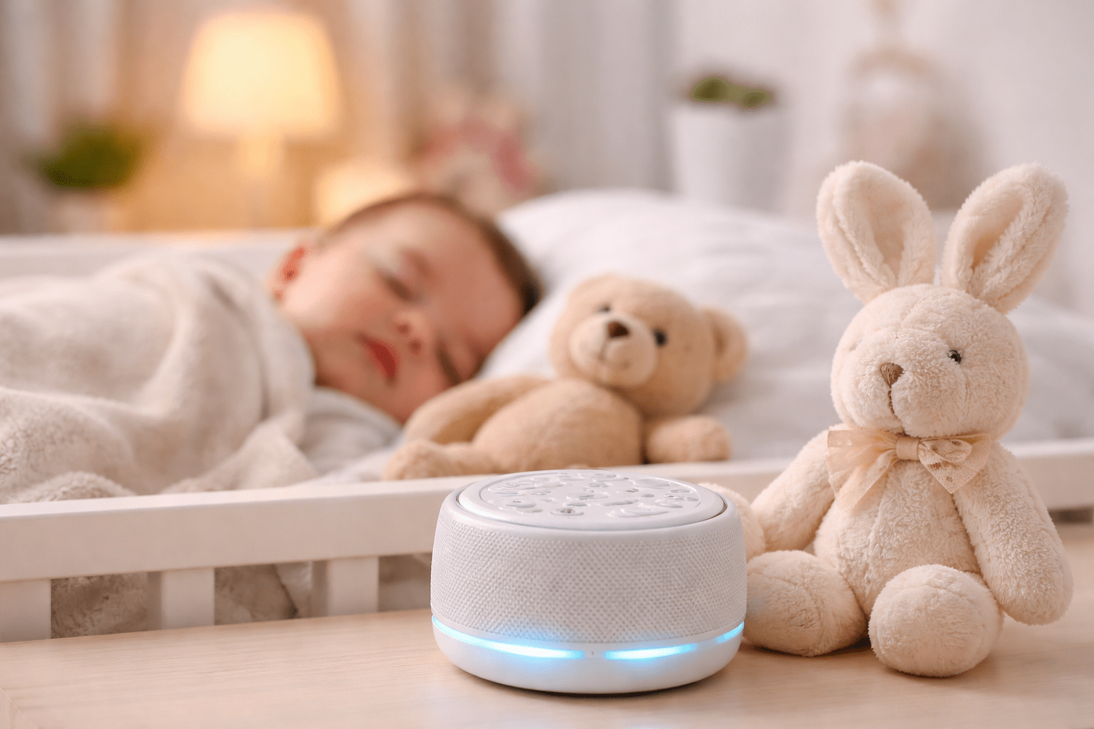 Mejores dispositivos de ruido blanco para bebés