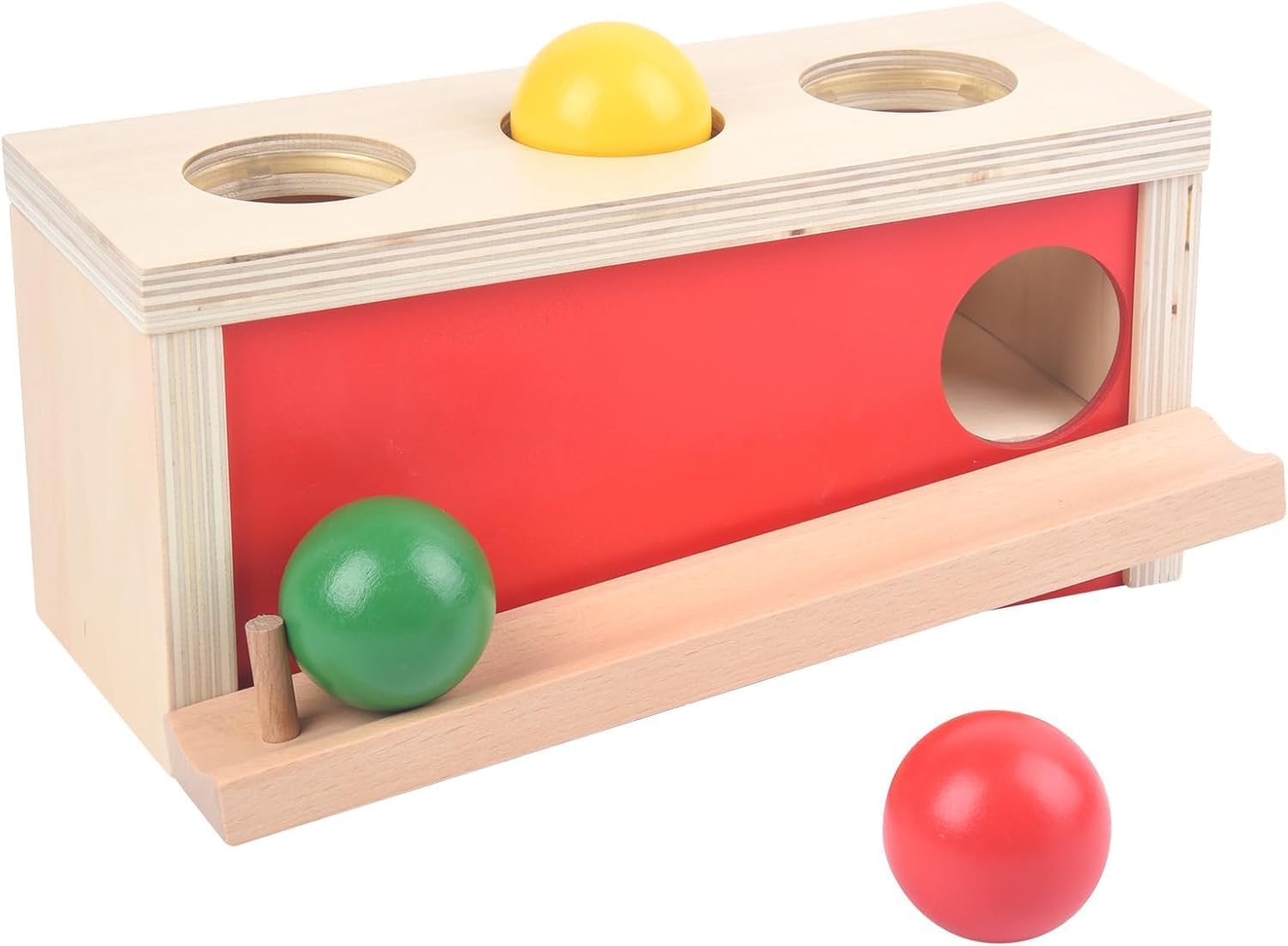 juguete educativo Montessori para estimular la motricidad del bebé