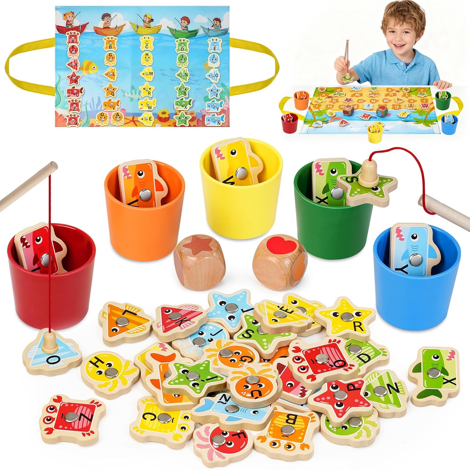 juego de pesca para niños de 2 años