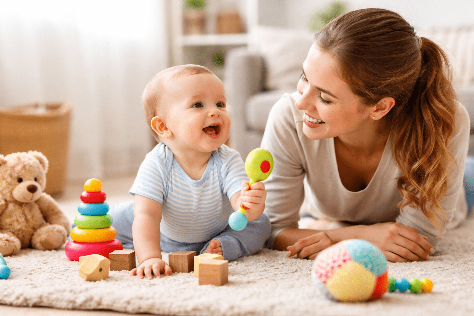 que hacer con un bebe en casa