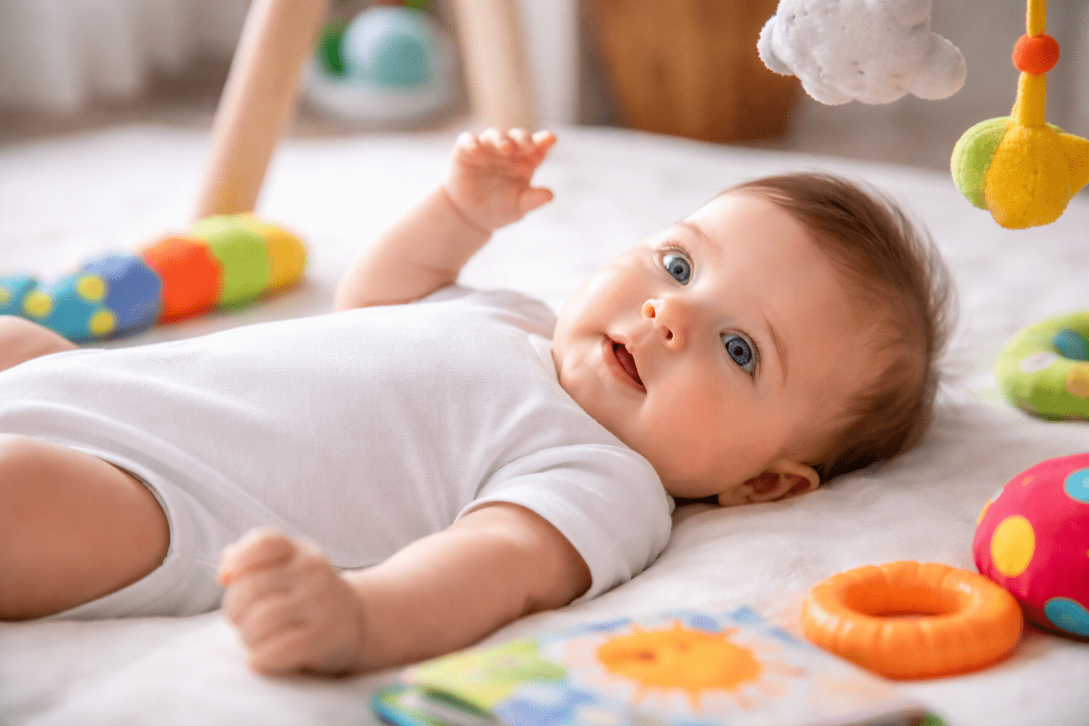 estimular bebé 3 meses