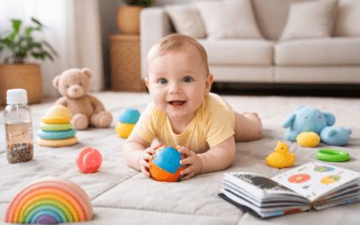 Actividades para bebé de 6 meses en casa: 10 juegos para estimular su desarrollo