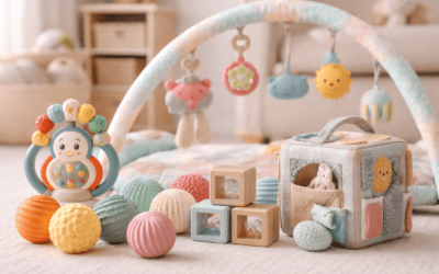 Juguetes sensoriales para bebés: guía completa para estimular su desarrollo desde el primer día