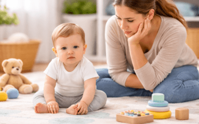 Mi bebé no se sienta: cuándo preocuparse y qué hacer