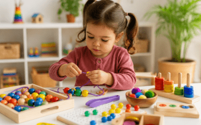 Juguetes para desarrollar la motricidad fina en niños de 3 años