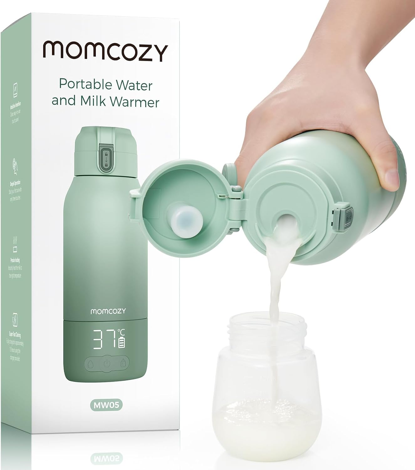 calienta biberones portátil opiniones momcozy