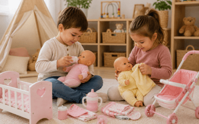 Muñecas para niños: beneficios del juego simbólico y cómo elegirlas