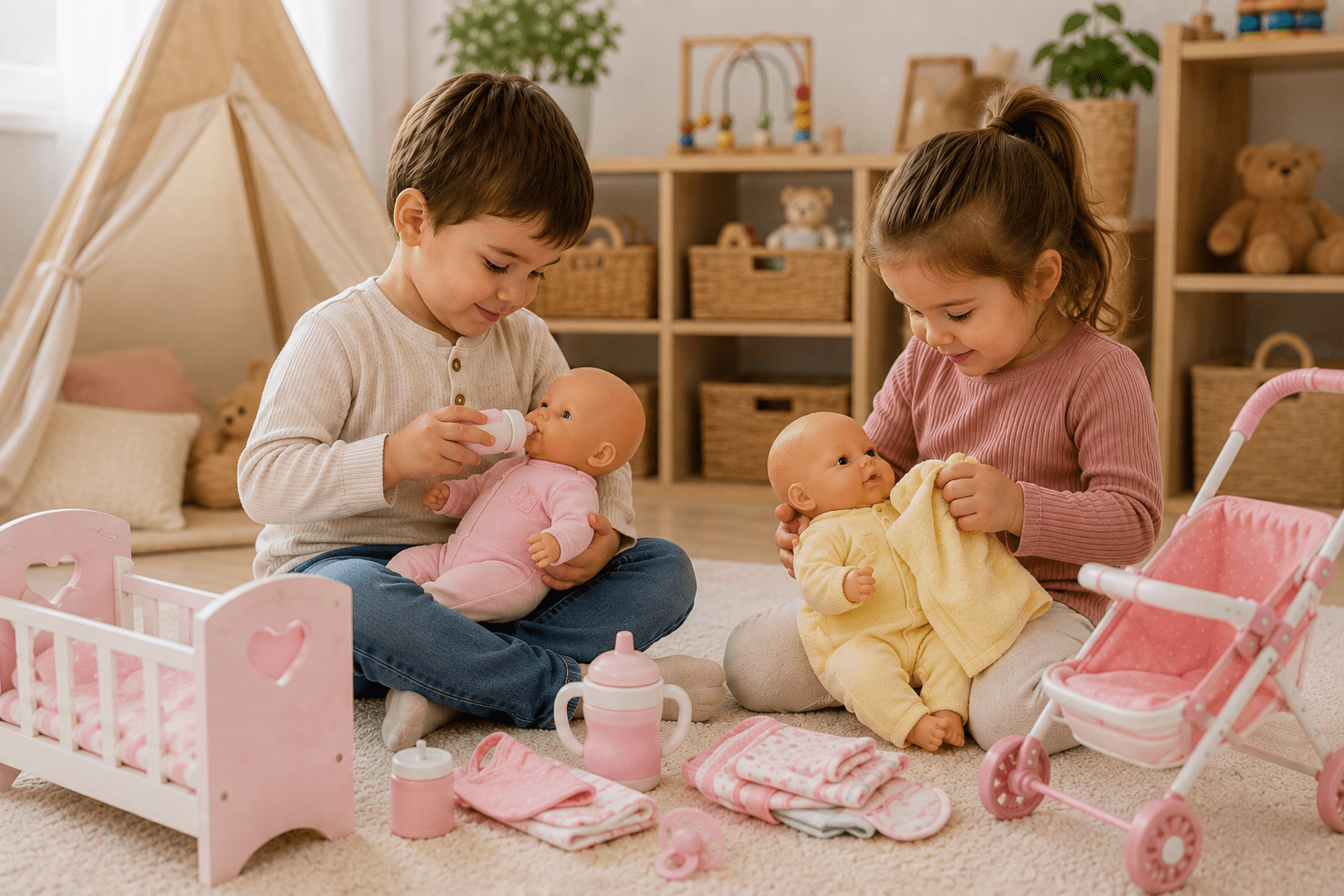 muñecas para niños