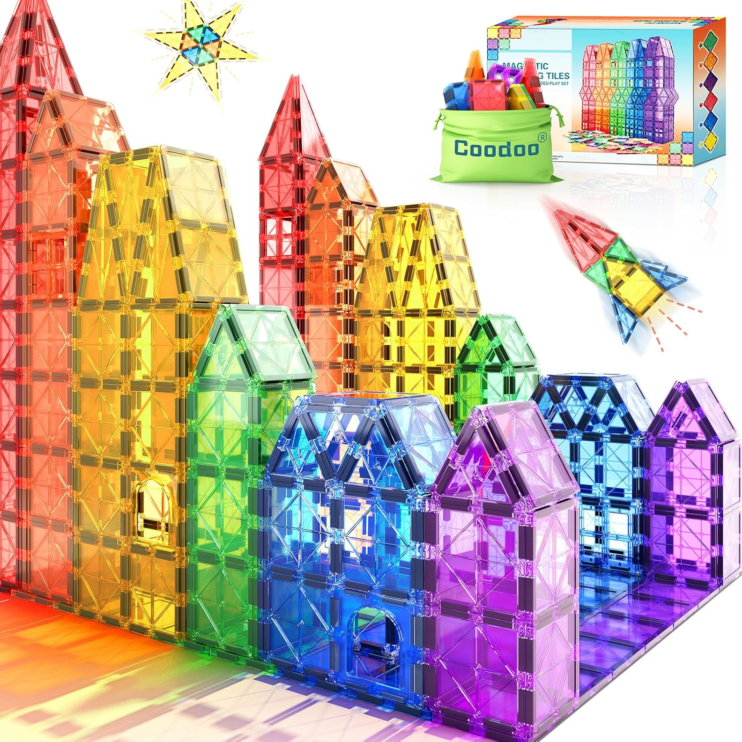 construcciones magneticas educativas niños
